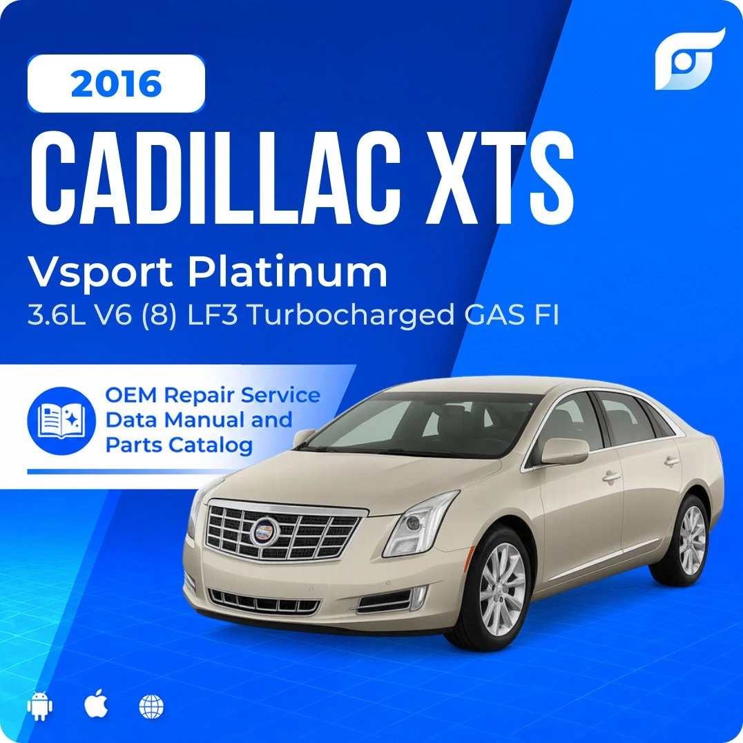 2016 Cadillac XTS Vsport Platinum - OEM Repair Service Manual