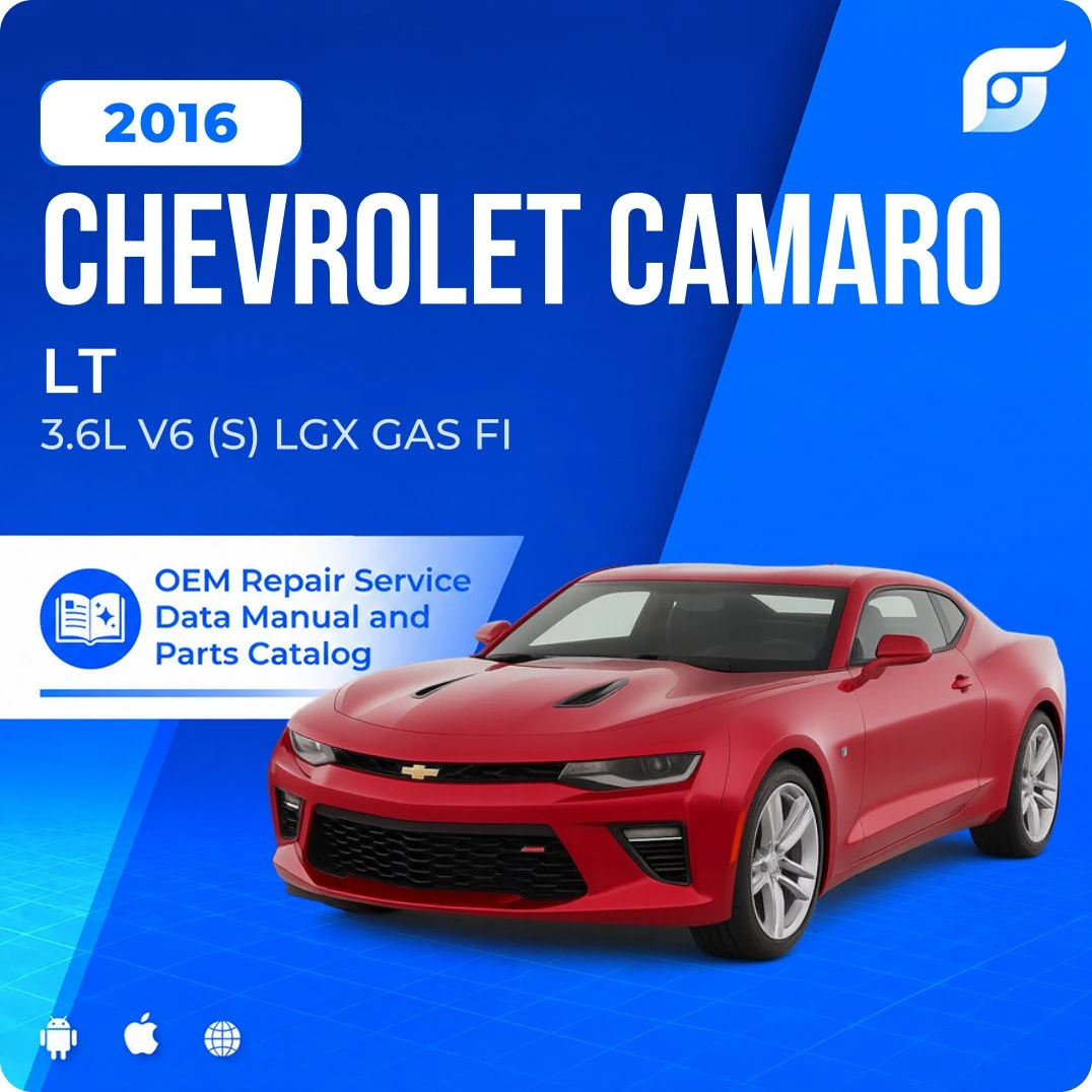 2016 Chevrolet Camaro LT - OEM Repair Service Manual