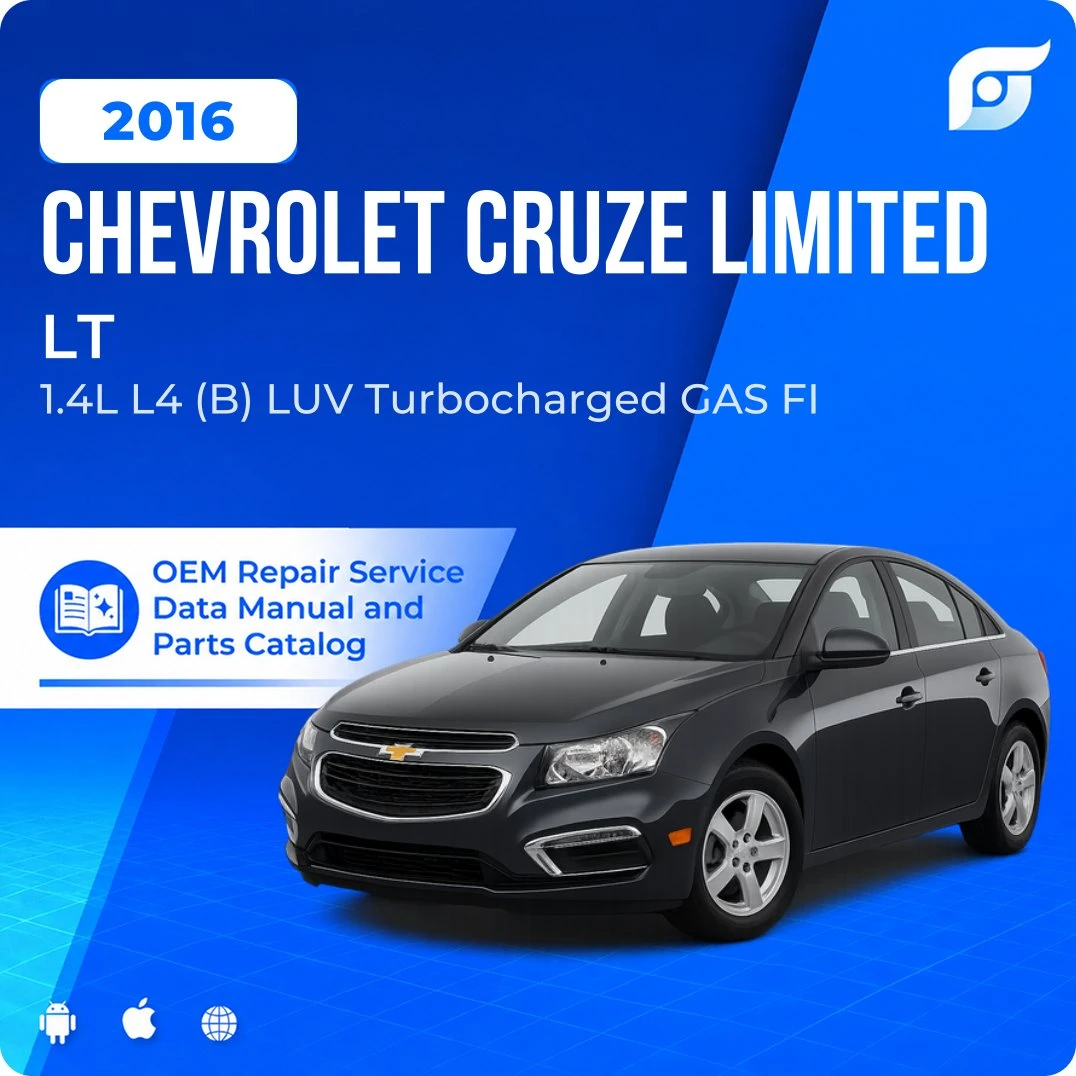 2016 Chevrolet Cruze Limited LT - OEM Repair Service Manual