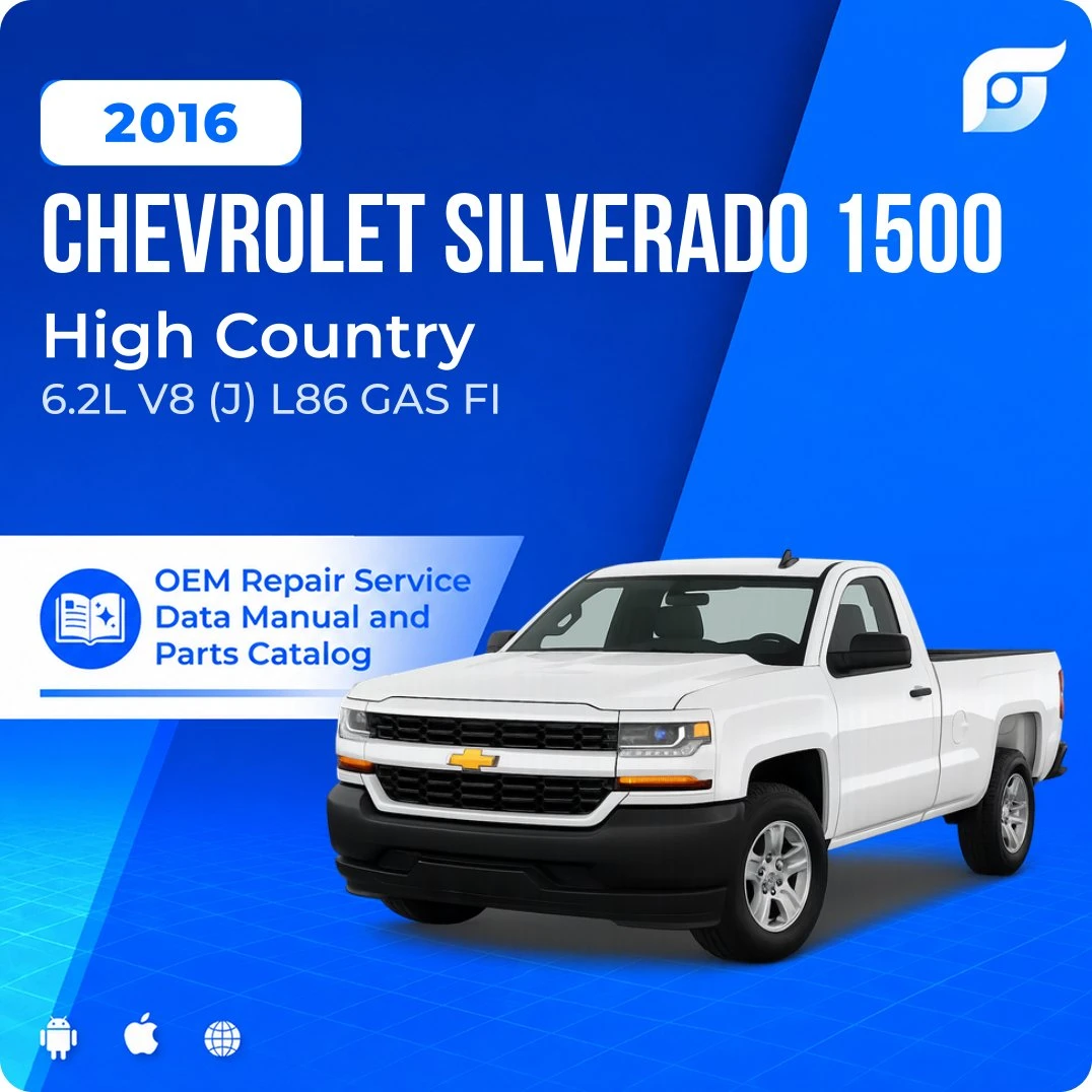 2016 Chevrolet Silverado 1500 High Country - OEM Repair Service Manual