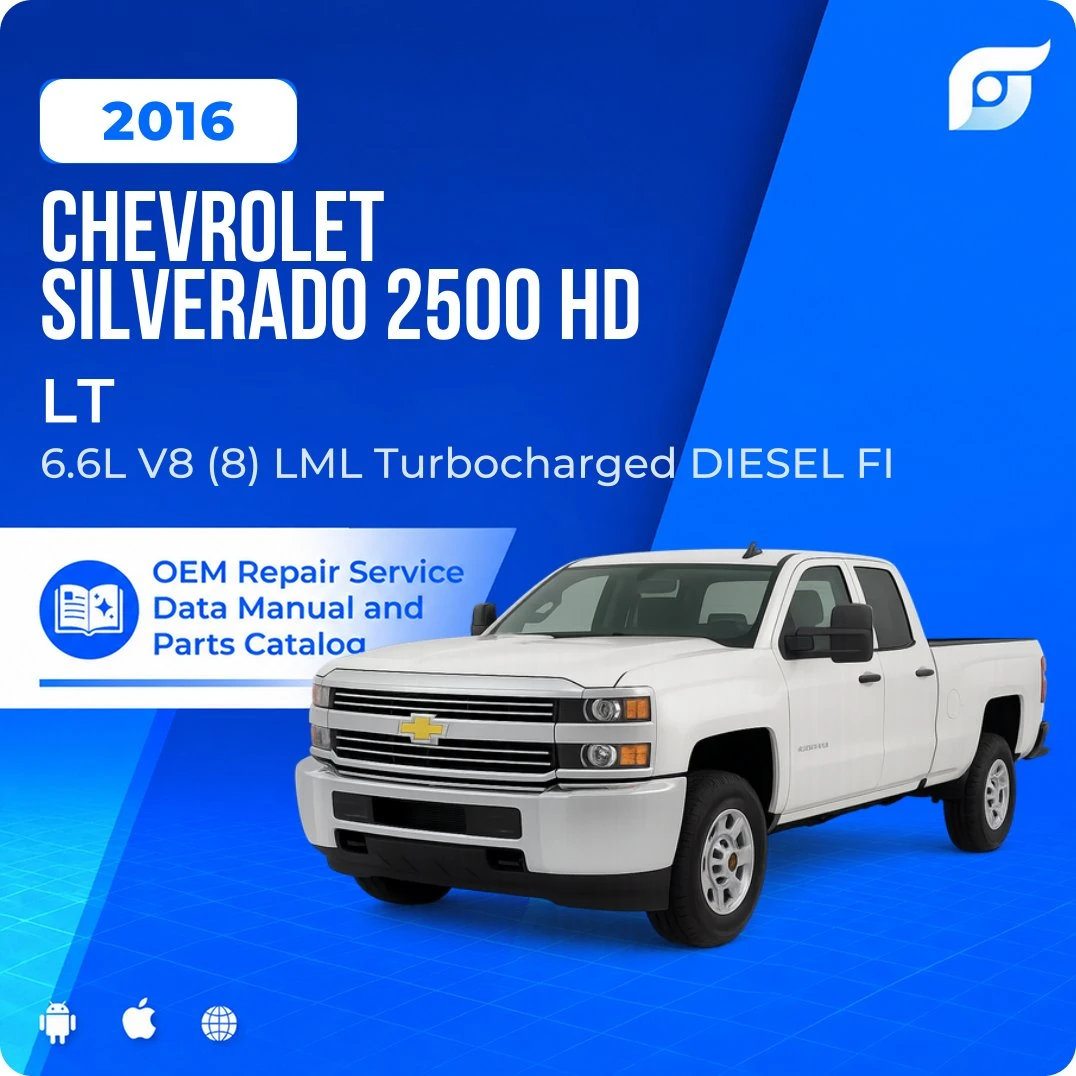 2016 Chevrolet Silverado 2500 HD LT - OEM Repair Service Manual