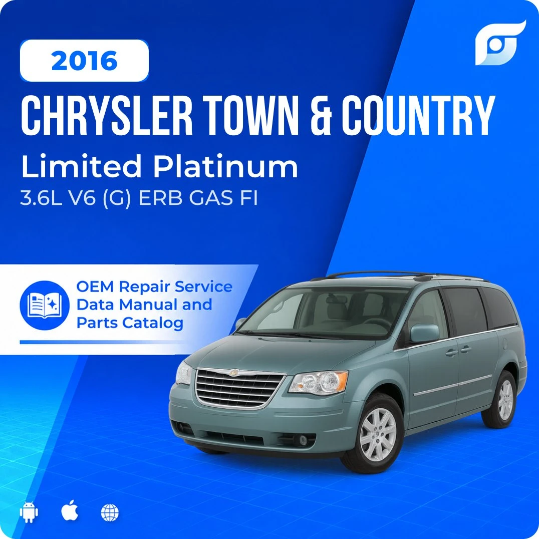 2016 Chrysler Town & Country Limited Platinum - OEM Repair Service Manual
