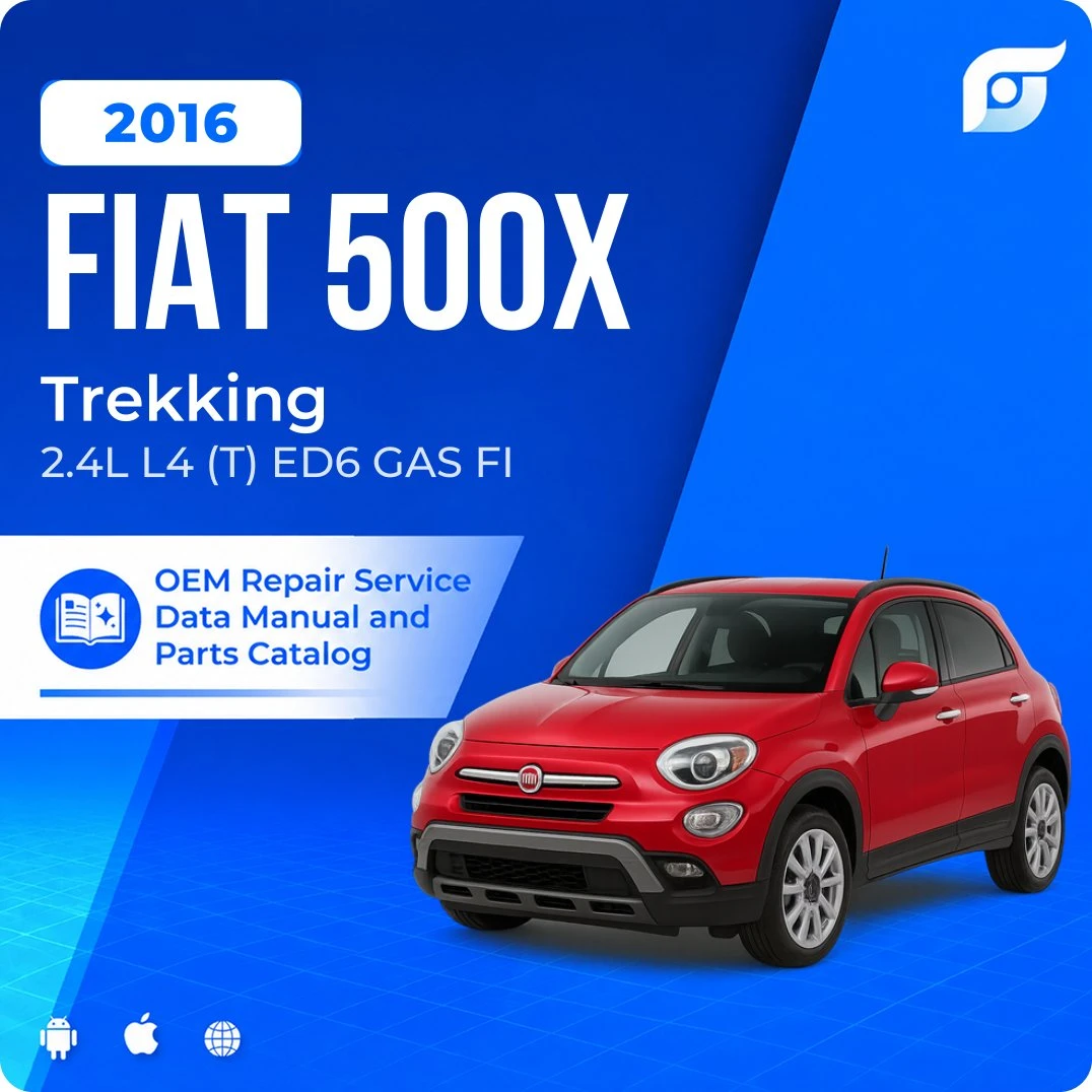 2016 Fiat 500X Trekking - OEM Repair Service Manual
