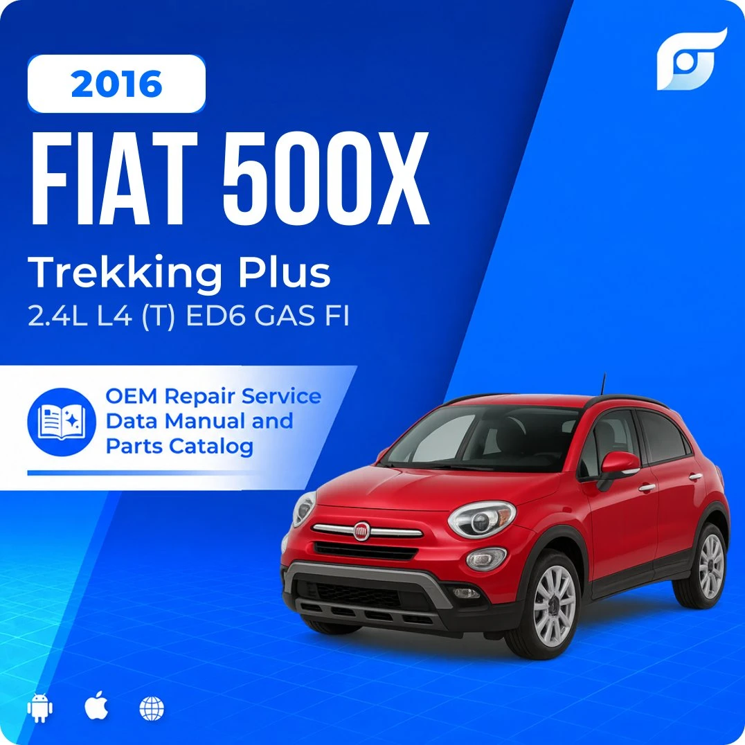 2016 Fiat 500X Trekking Plus - OEM Repair Service Manual