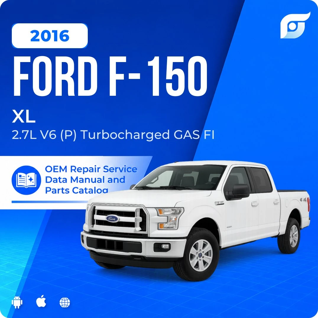 2016 Ford F-150 XL - OEM Repair Service Manual