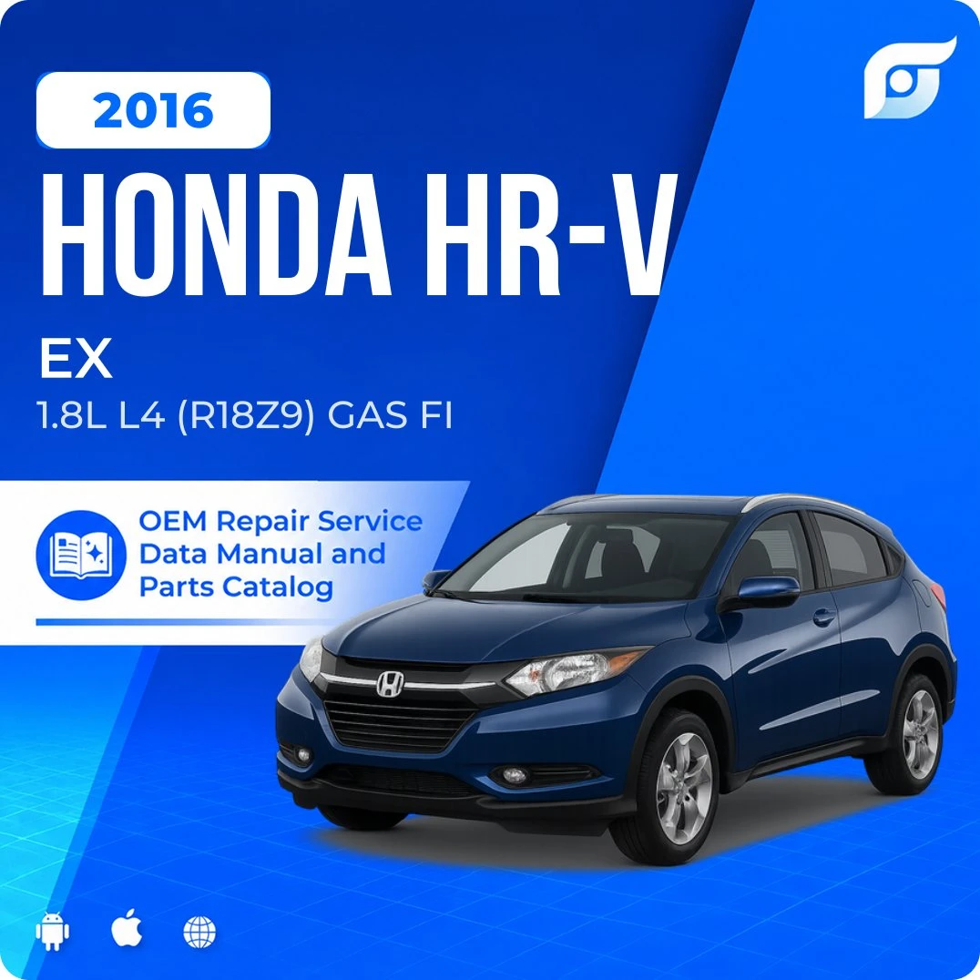 2016 Honda HR-V EX - OEM Repair Service Manual