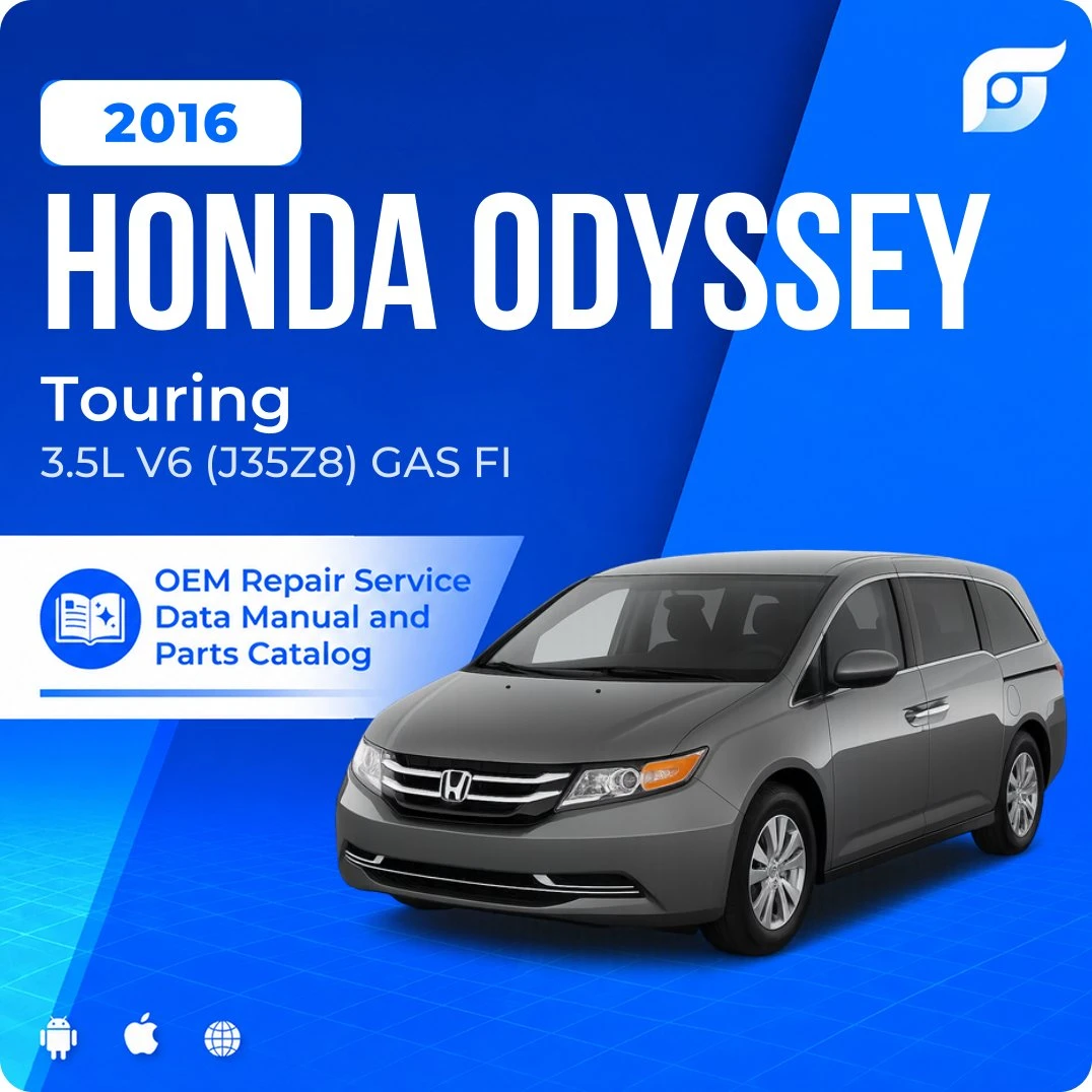 2016 Honda Odyssey Touring - OEM Repair Service Manual