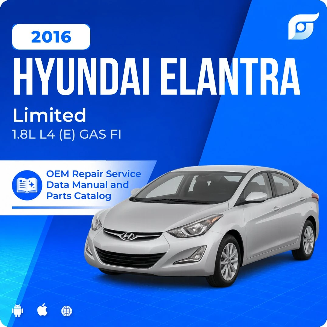 2016 Hyundai Elantra Limited - OEM Repair Service Manual