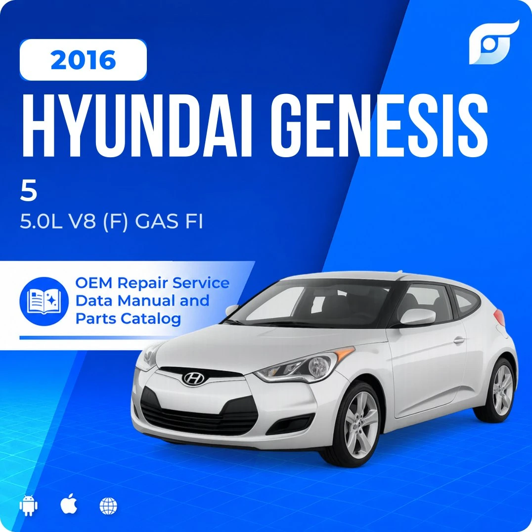 2016 Hyundai Genesis 5 - OEM Repair Service Manual