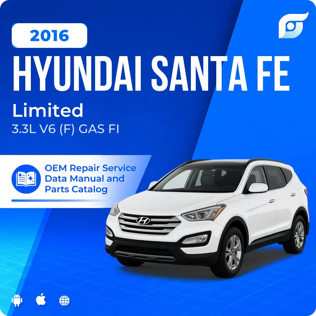 2016 Hyundai Santa Fe Limited - OEM Repair Service Manual