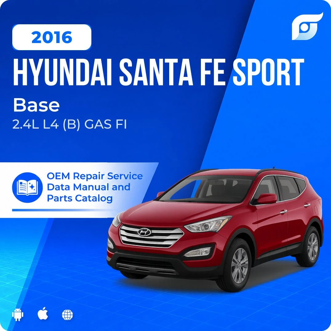 2016 Hyundai Santa Fe Sport Base - OEM Repair Service Manual