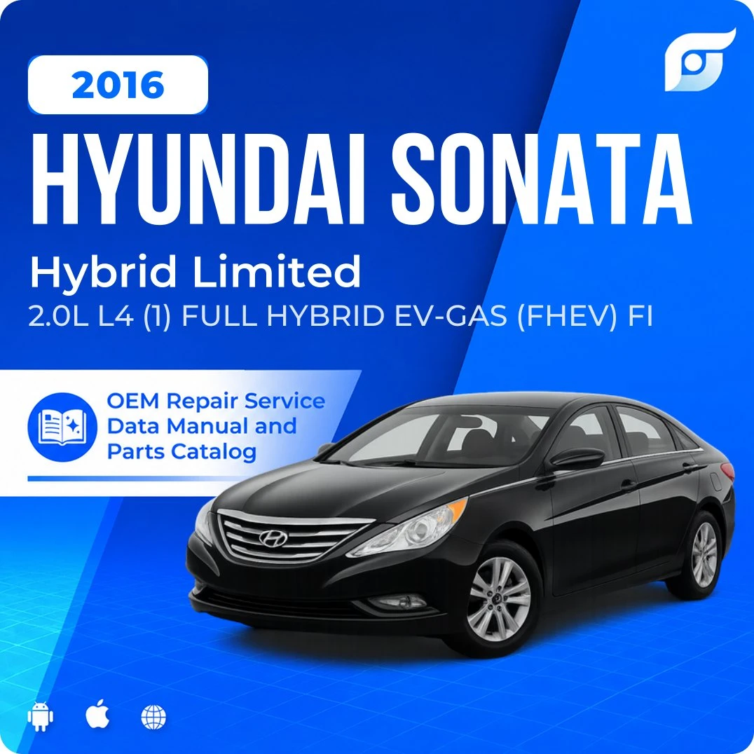 2016 Hyundai Sonata Hybrid Limited - OEM Repair Service Manual