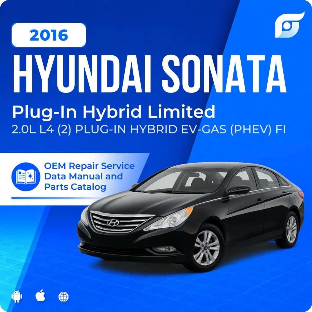 2016 Hyundai Sonata Plug-In Hybrid Limited - OEM Repair Service Manual