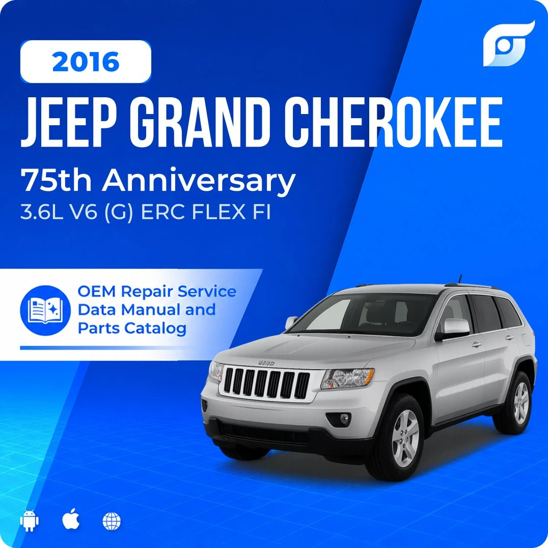 2016 Jeep Grand Cherokee 75th Anniversary - OEM Repair Service Manual