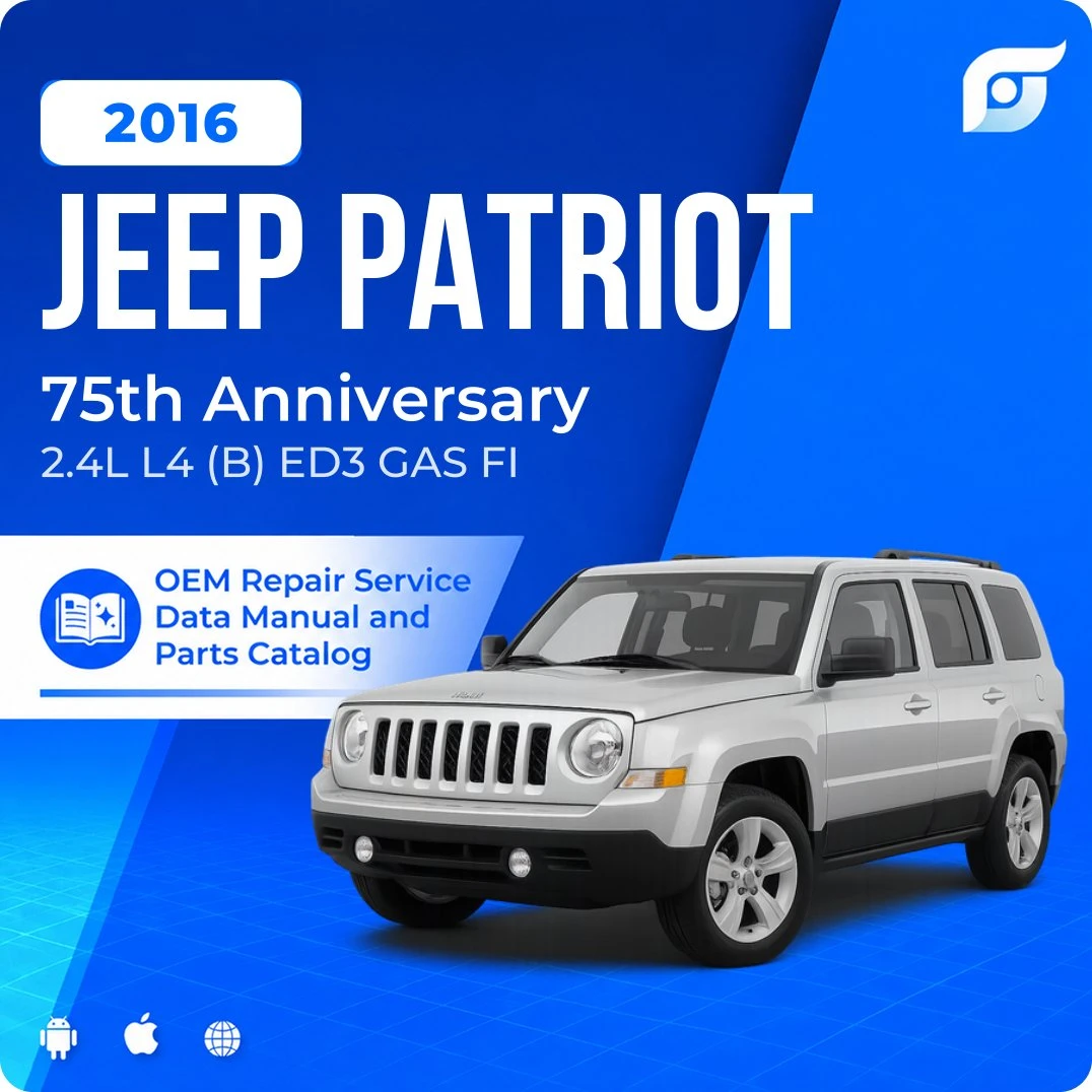 2016 Jeep Patriot 75th Anniversary - OEM Repair Service Manual