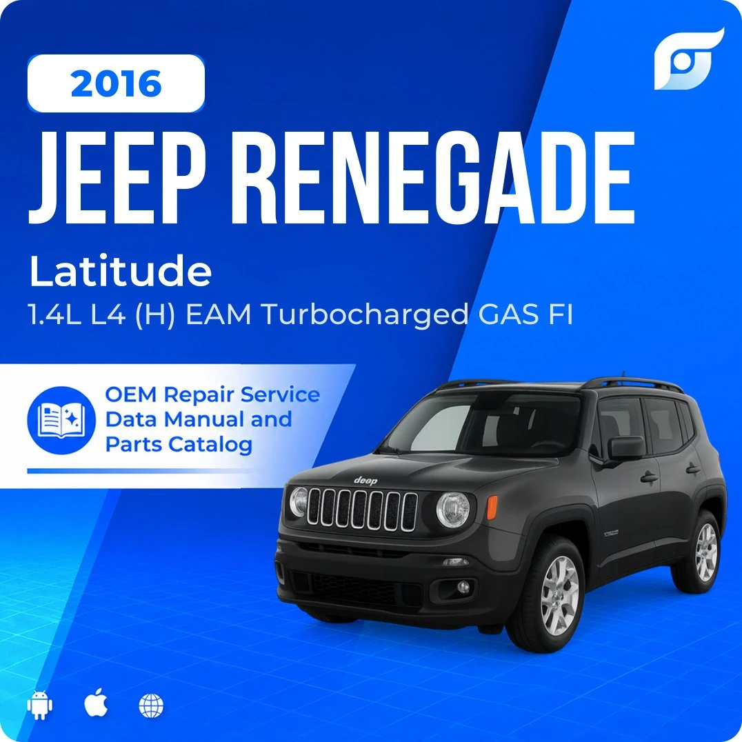 2016 Jeep Renegade Latitude - OEM Repair Service Manual