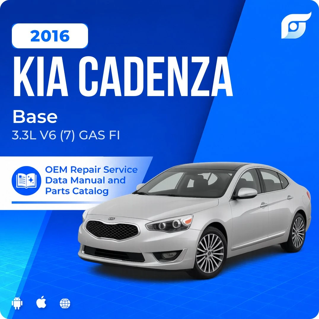 2016 Kia Cadenza Base - OEM Repair Service Manual
