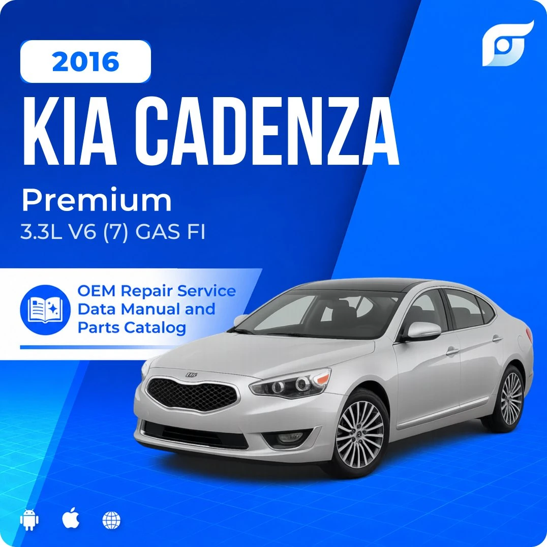 2016 Kia Cadenza Premium - OEM Repair Service Manual