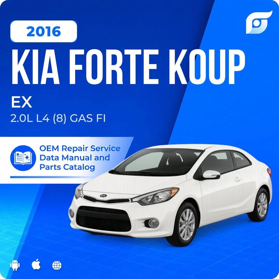 2016 Kia Forte Koup EX - OEM Repair Service Manual