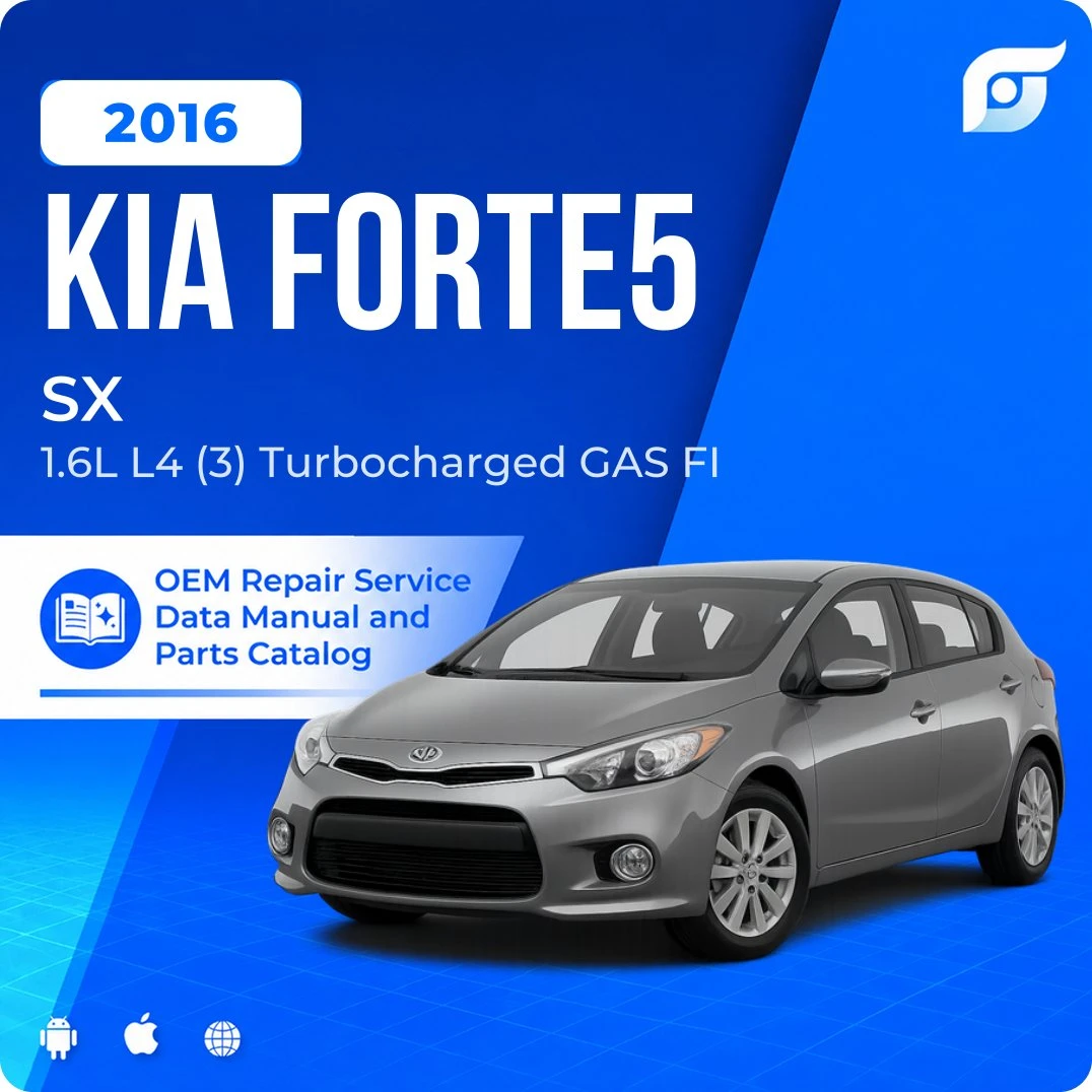 2016 Kia Forte5 SX - OEM Repair Service Manual