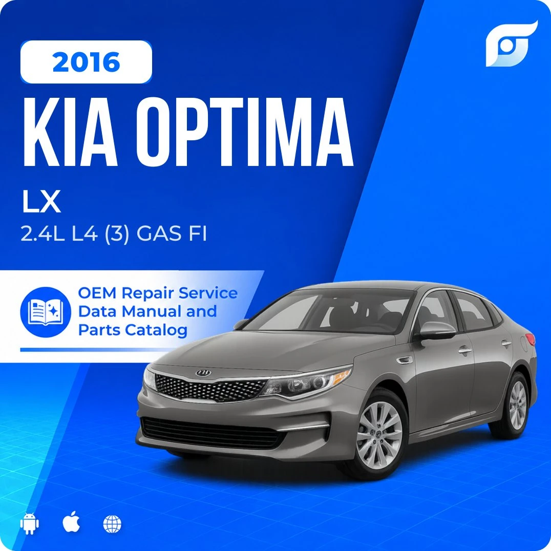 2016 Kia Optima LX - OEM Repair Service Manual