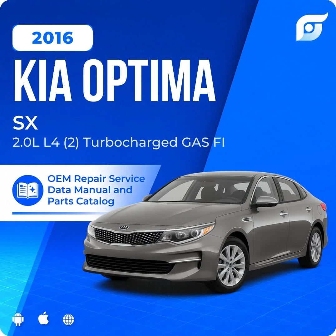 2016 Kia Optima SX - OEM Repair Service Manual