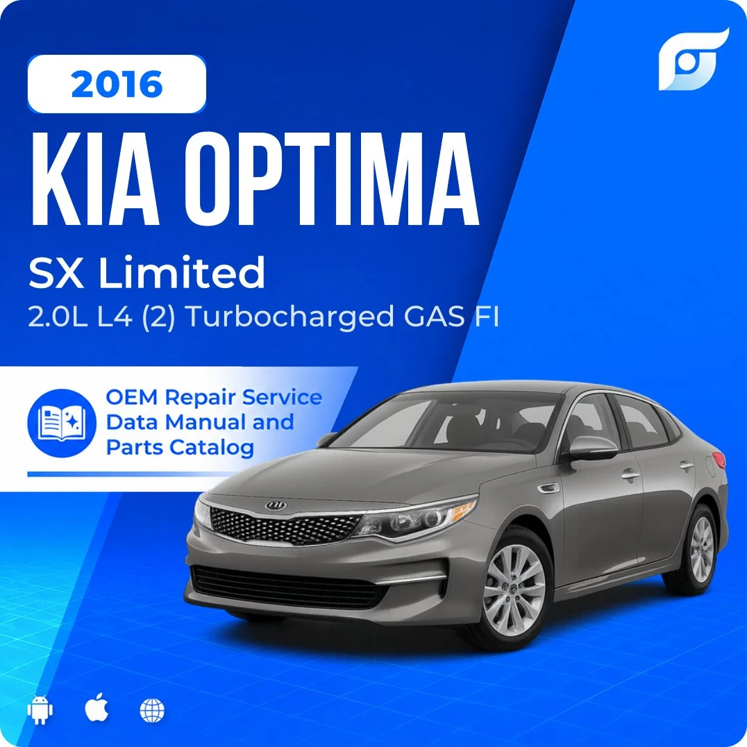 2016 Kia Optima SX Limited - OEM Repair Service Manual