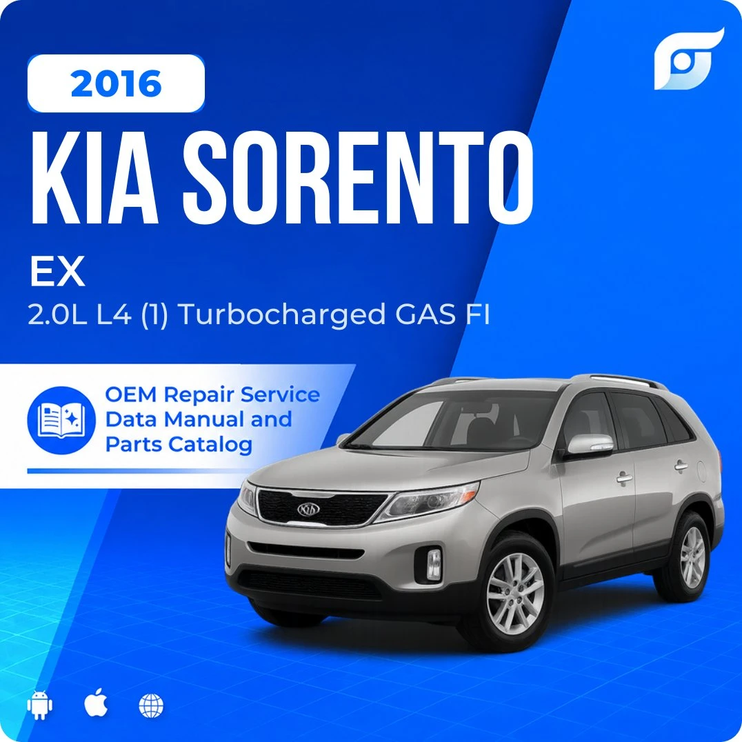 2016 Kia Sorento EX - OEM Repair Service Manual
