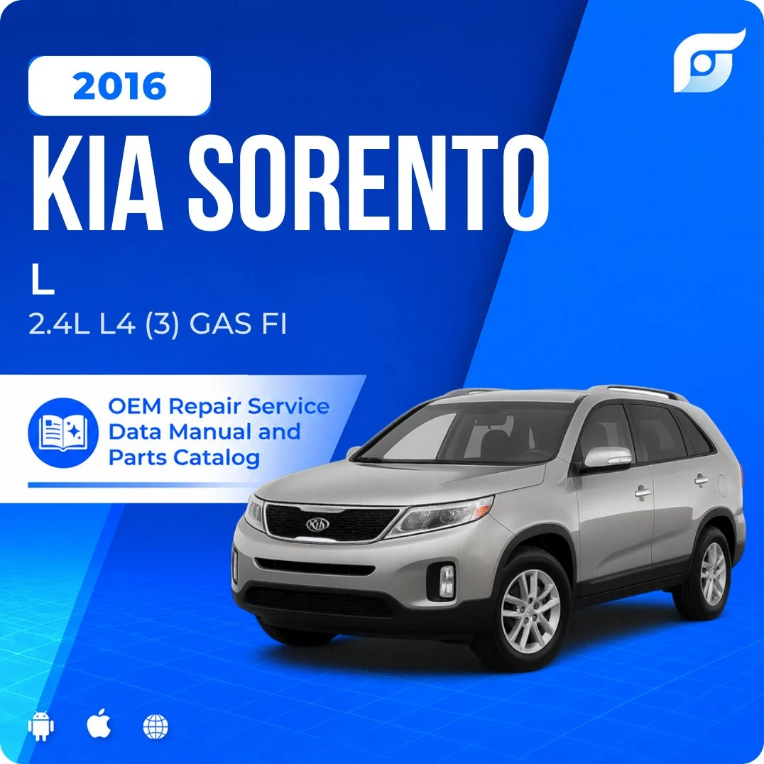 2016 Kia Sorento L - OEM Repair Service Manual