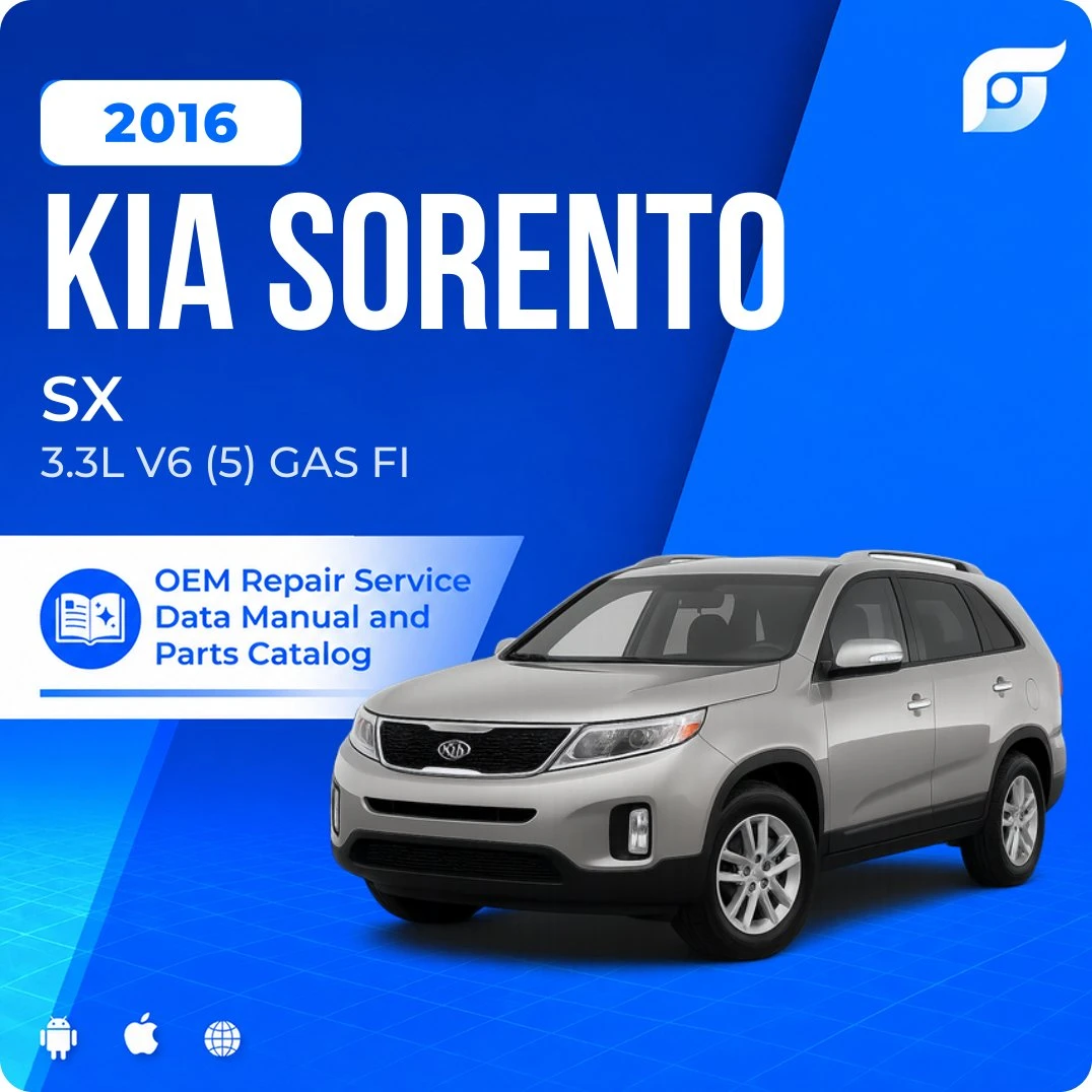 2016 Kia Sorento SX - OEM Repair Service Manual