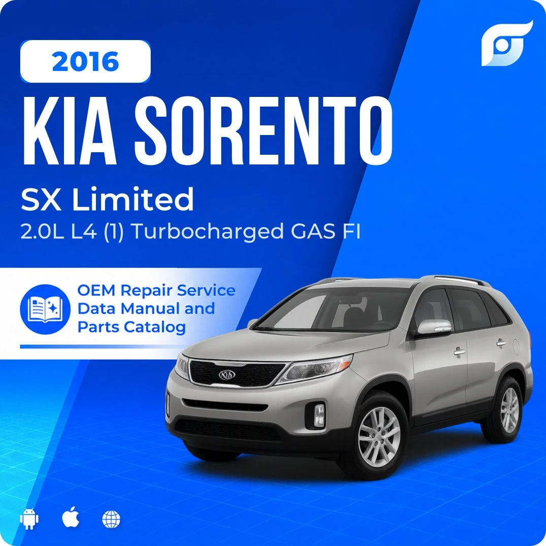 2016 Kia Sorento SX Limited - OEM Repair Service Manual