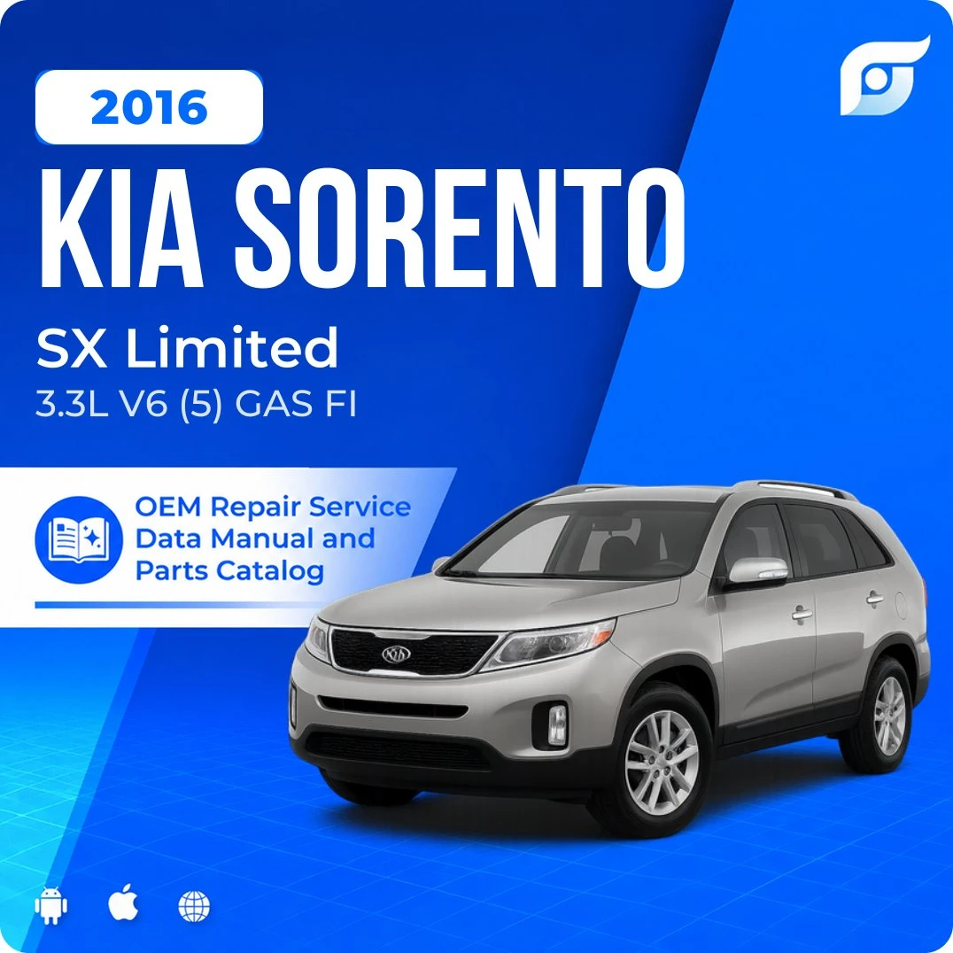 2016 Kia Sorento SX Limited - OEM Repair Service Manual