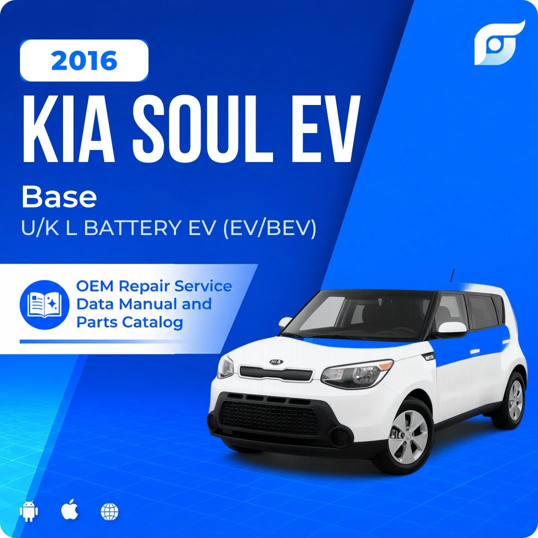 2016 Kia Soul EV Base - OEM Repair Service Manual