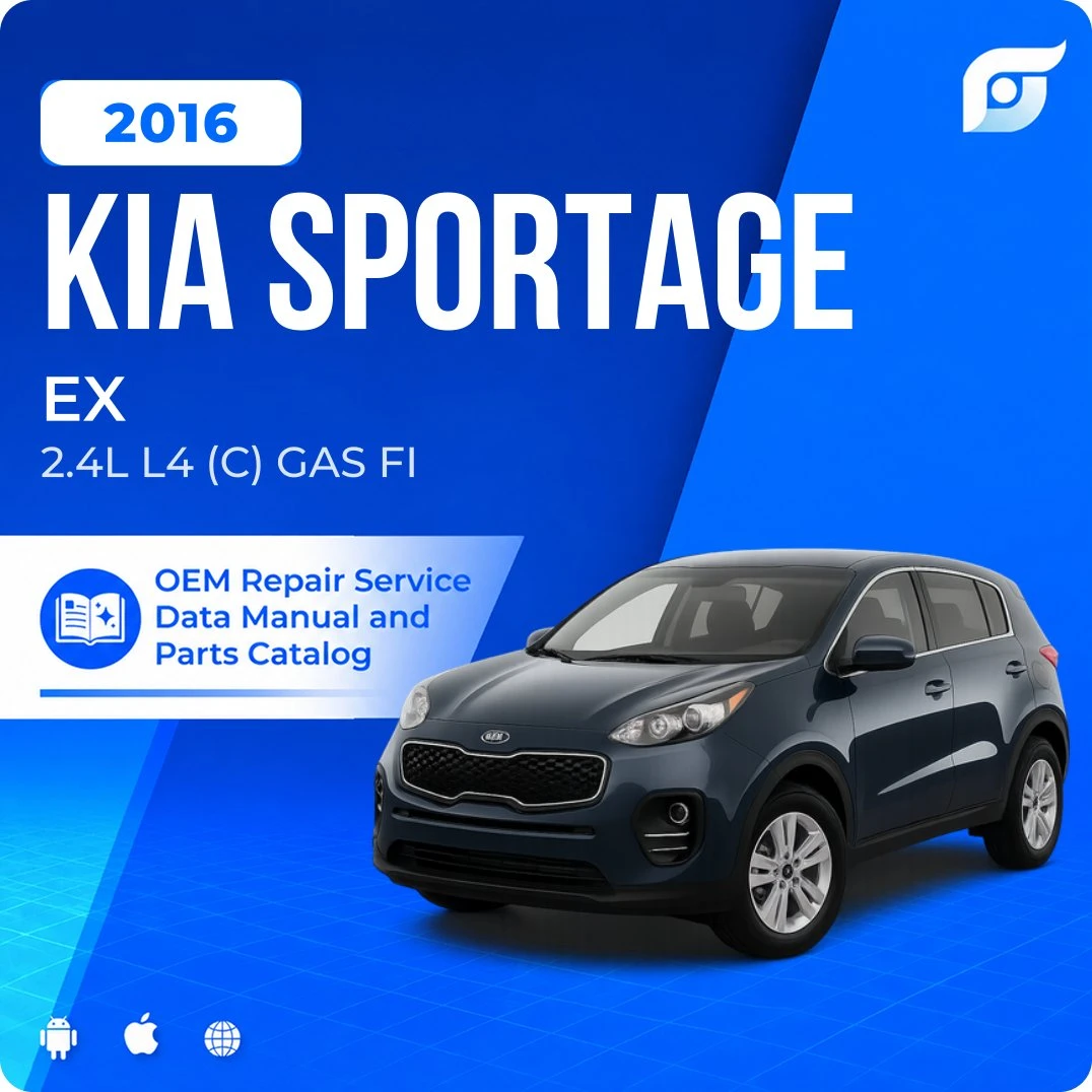 2016 Kia Sportage EX - OEM Repair Service Manual