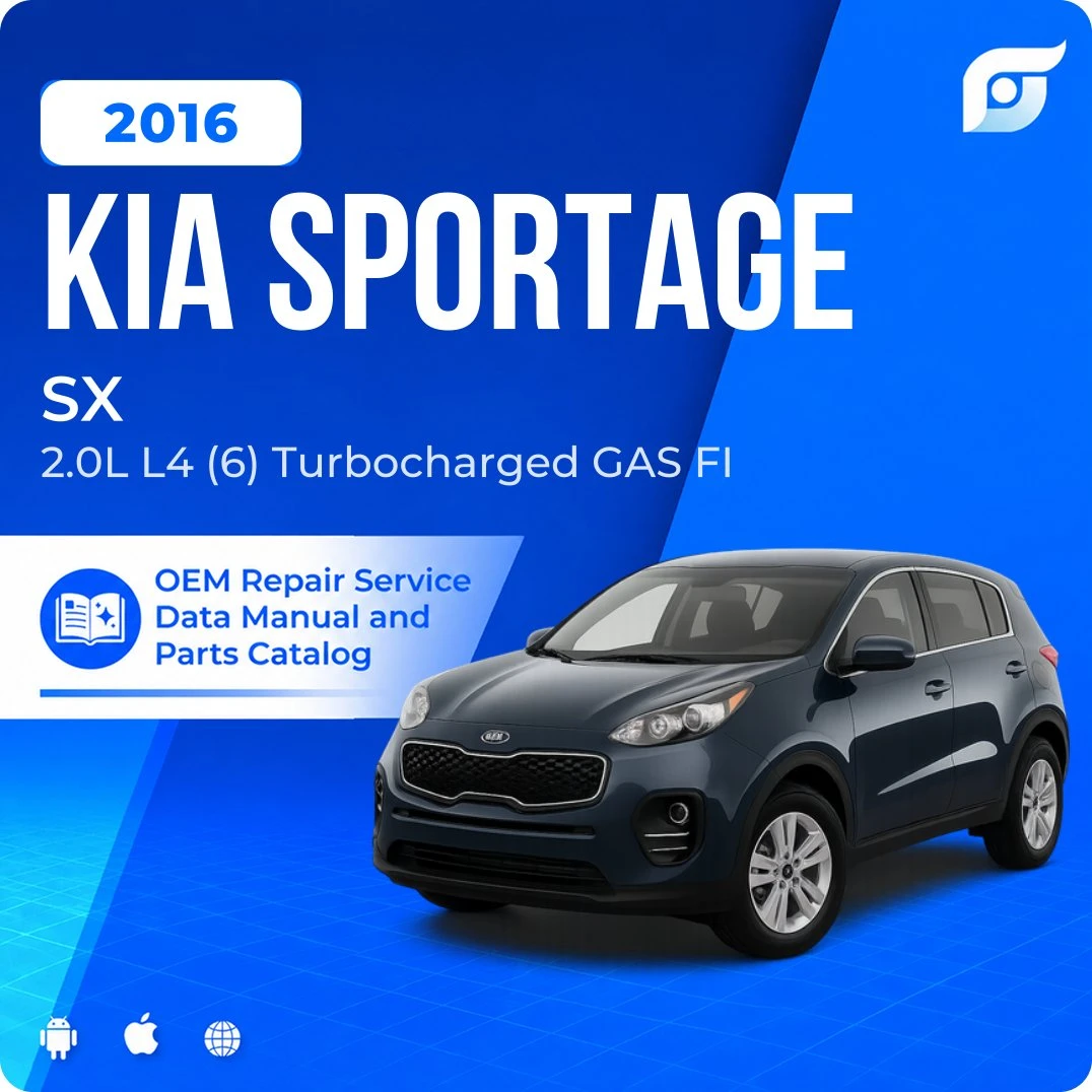 2016 Kia Sportage SX - OEM Repair Service Manual