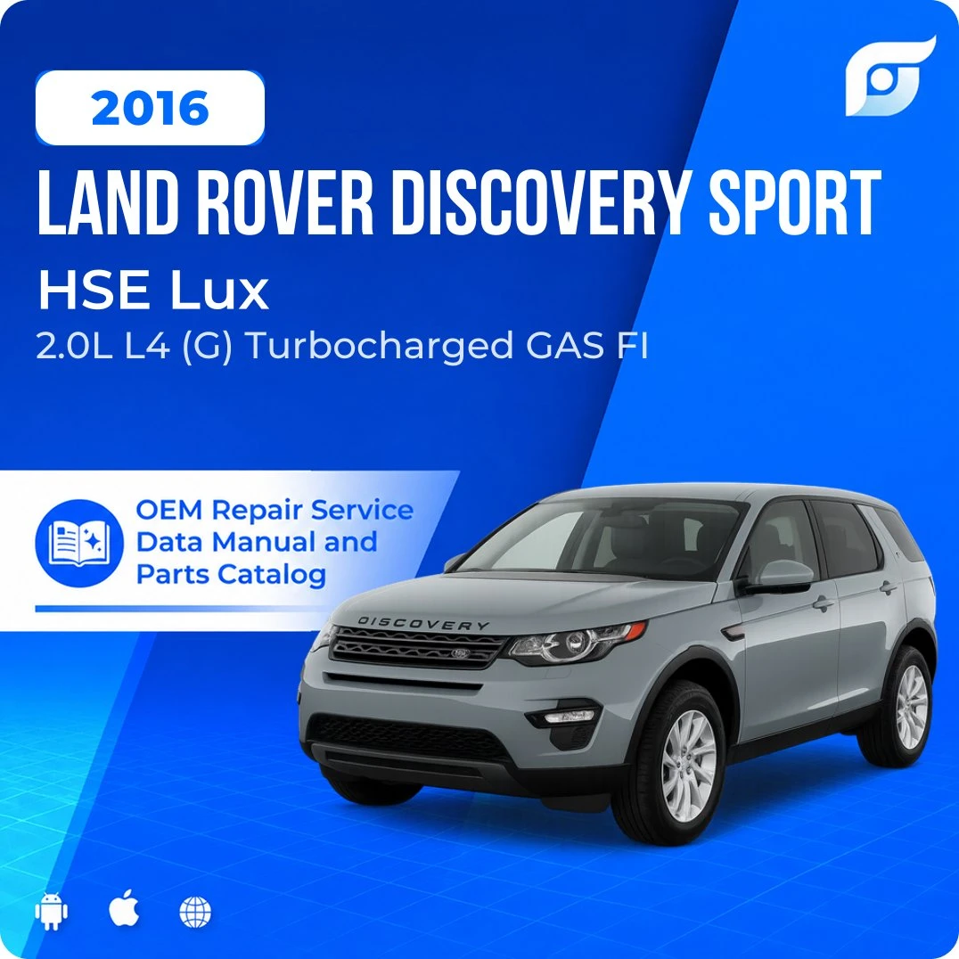 2016 Land Rover Discovery Sport HSE Lux - OEM Repair Service Manual
