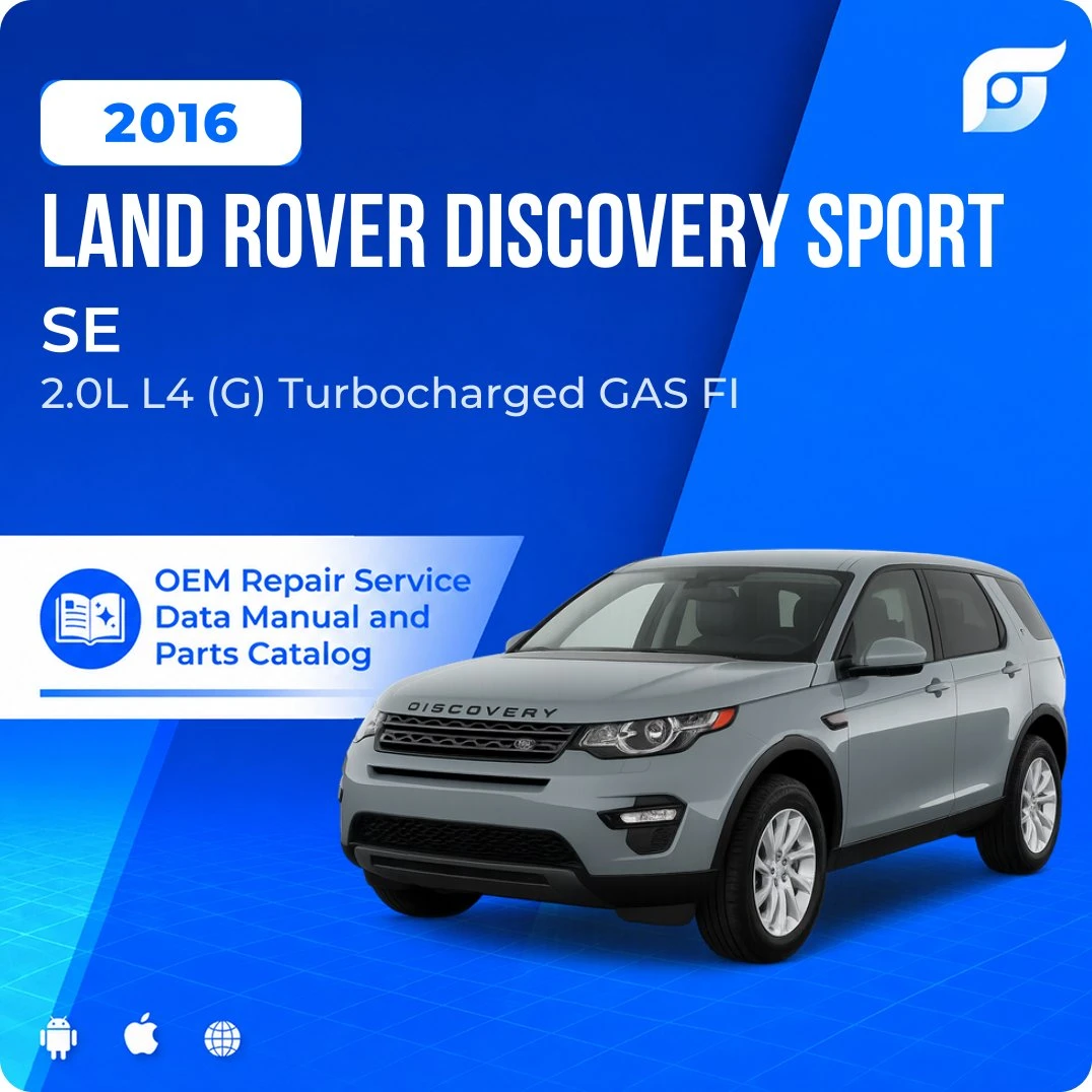 2016 Land Rover Discovery Sport SE - OEM Repair Service Manual