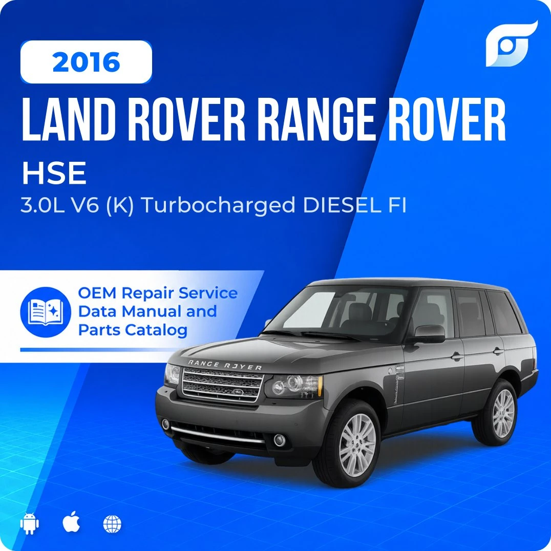 2016 Land Rover Range Rover HSE - OEM Repair Service Manual