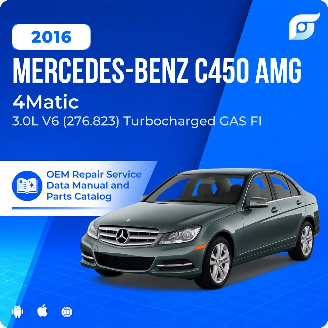 2016 Mercedes-Benz C450 AMG 4Matic - OEM Repair Service Manual