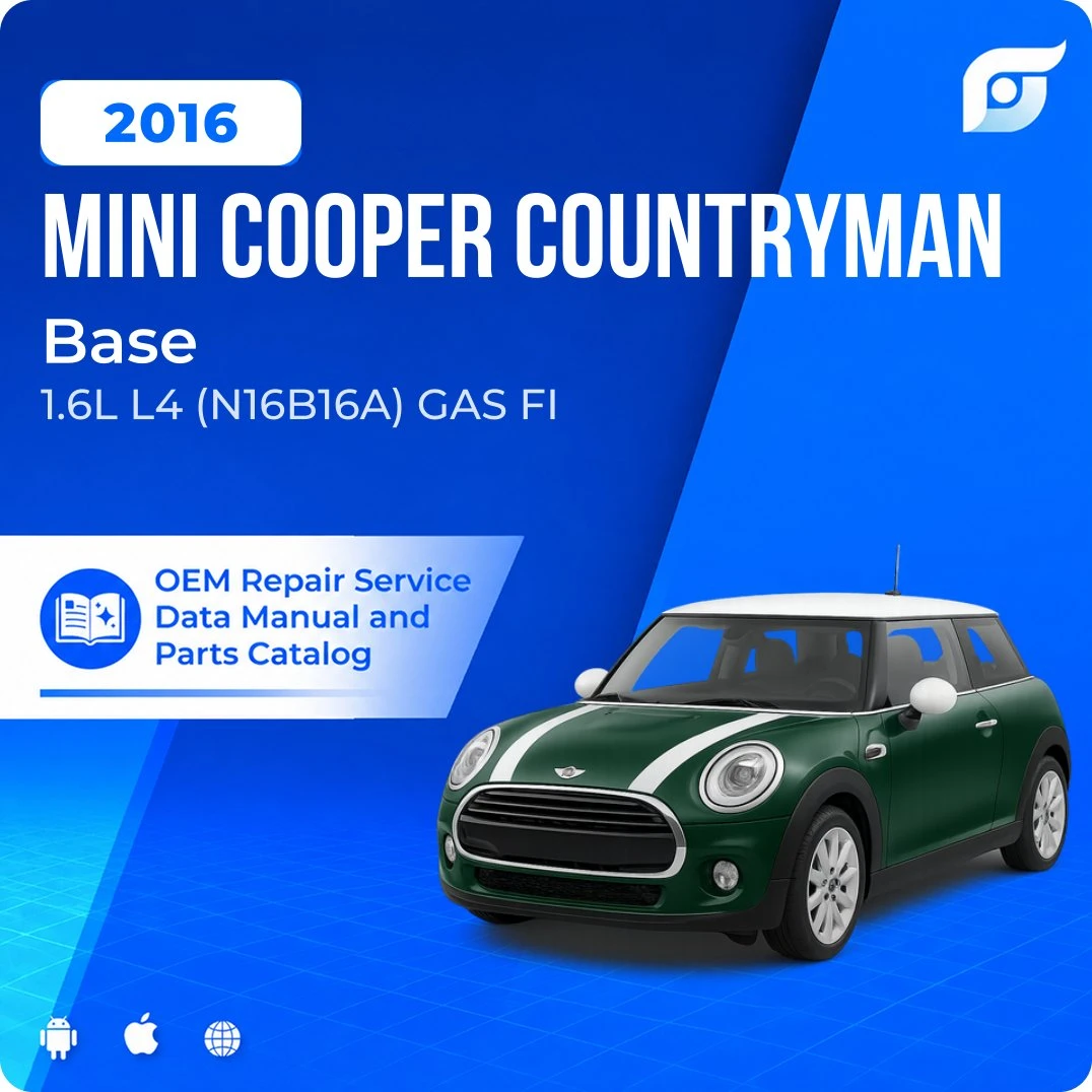2016 Mini Cooper Countryman Base - OEM Repair Service Manual