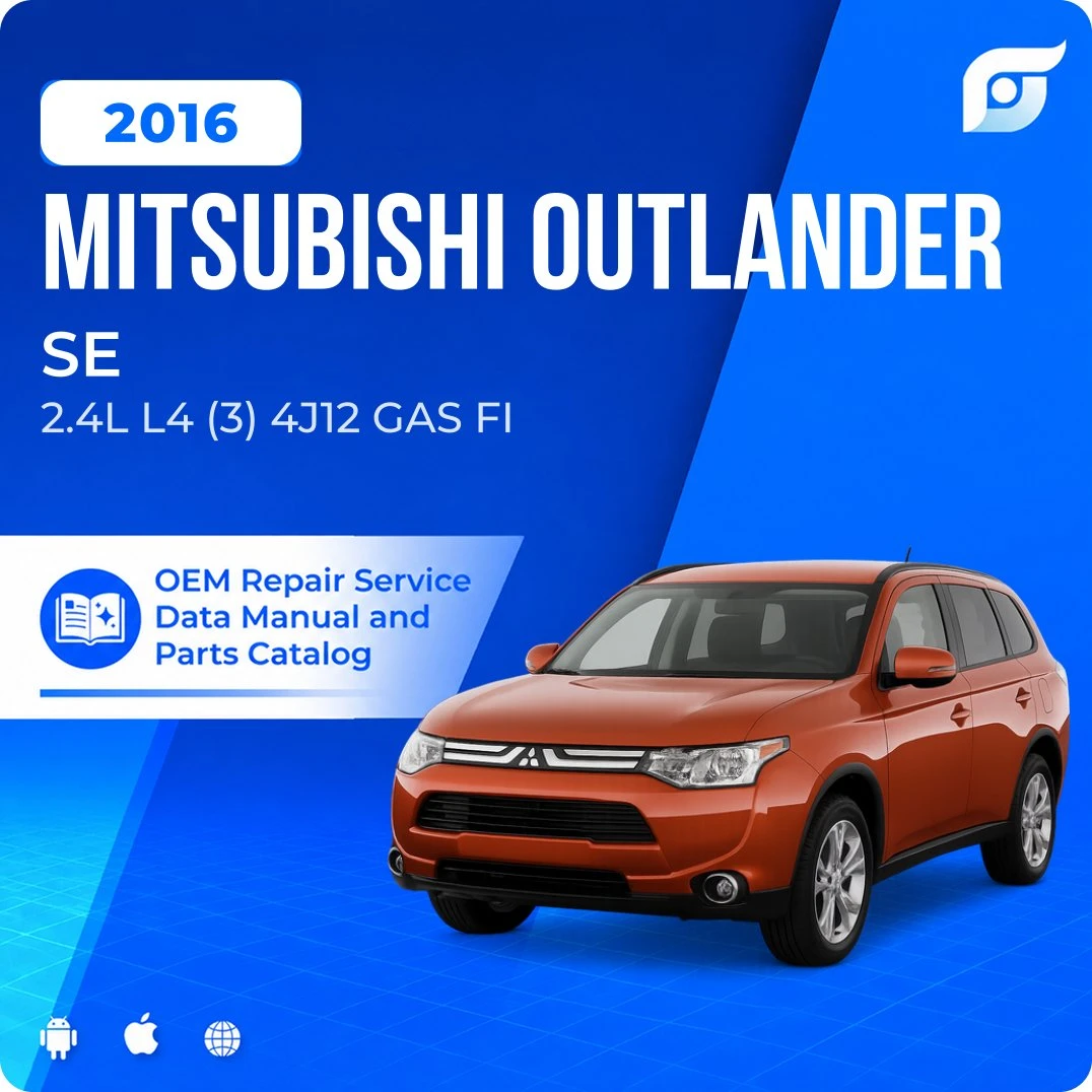 2016 Mitsubishi Outlander SE - OEM Repair Service Manual