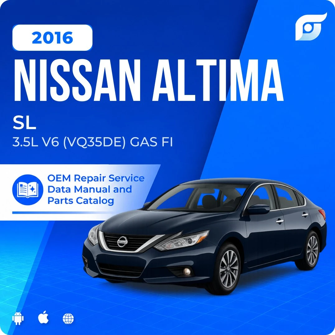 2016 Nissan Altima SL - OEM Repair Service Manual