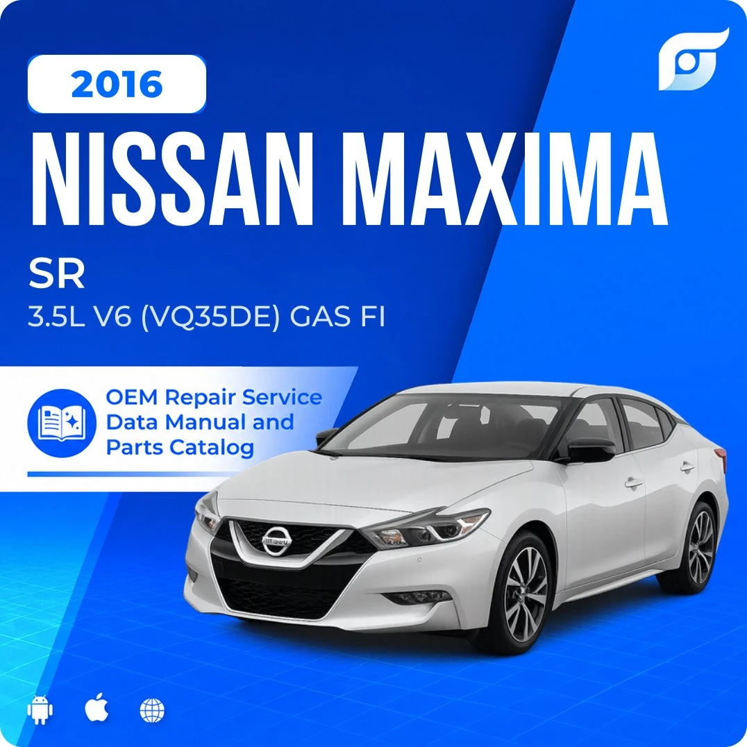 2016 Nissan Maxima SR - OEM Repair Service Manual