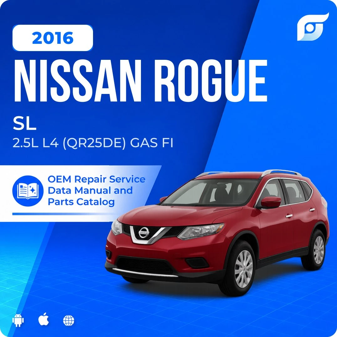 2016 Nissan Rogue SL - OEM Repair Service Manual