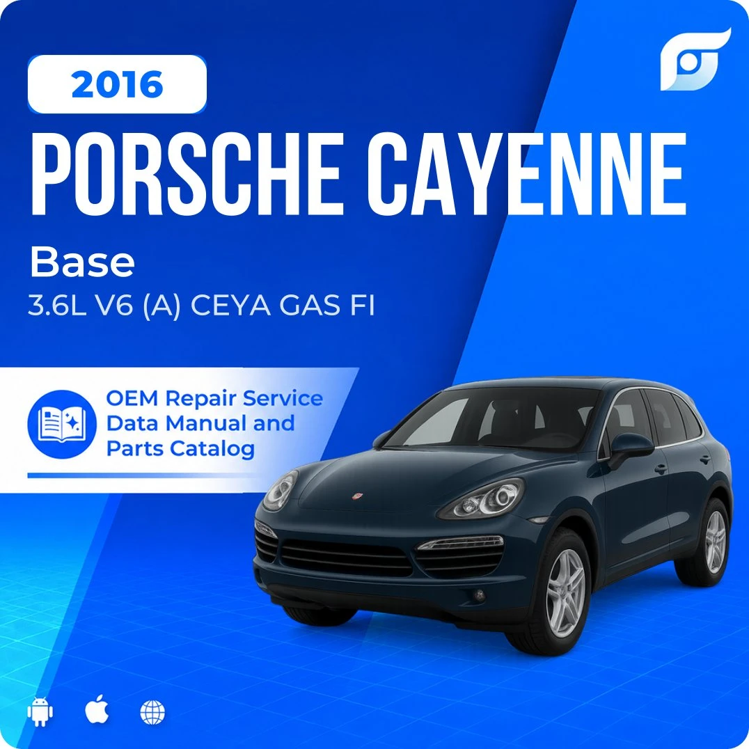 2016 Porsche Cayenne Base - OEM Repair Service Manual