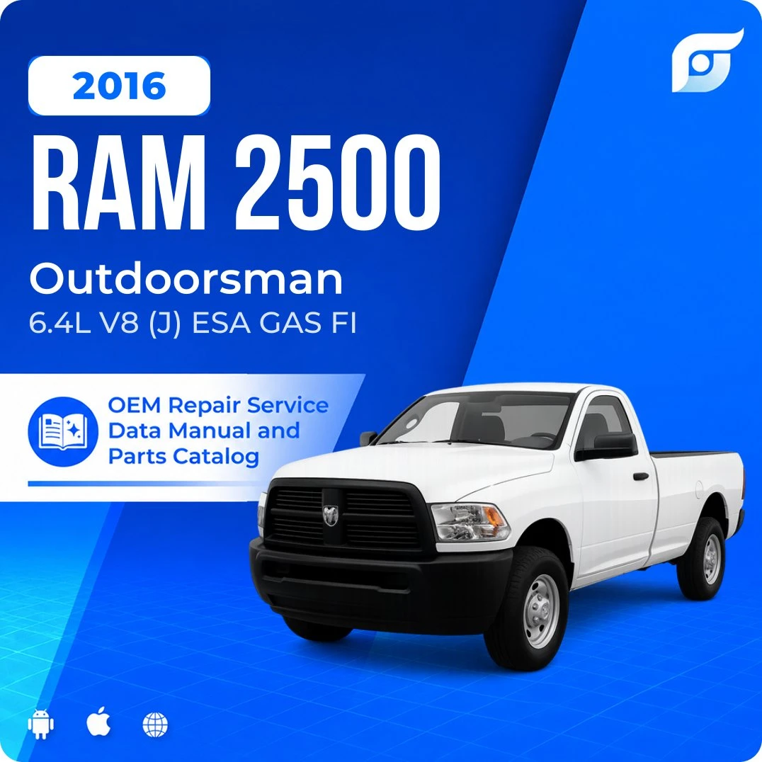 2016 Ram 2500 Outdoorsman - OEM Repair Service Manual