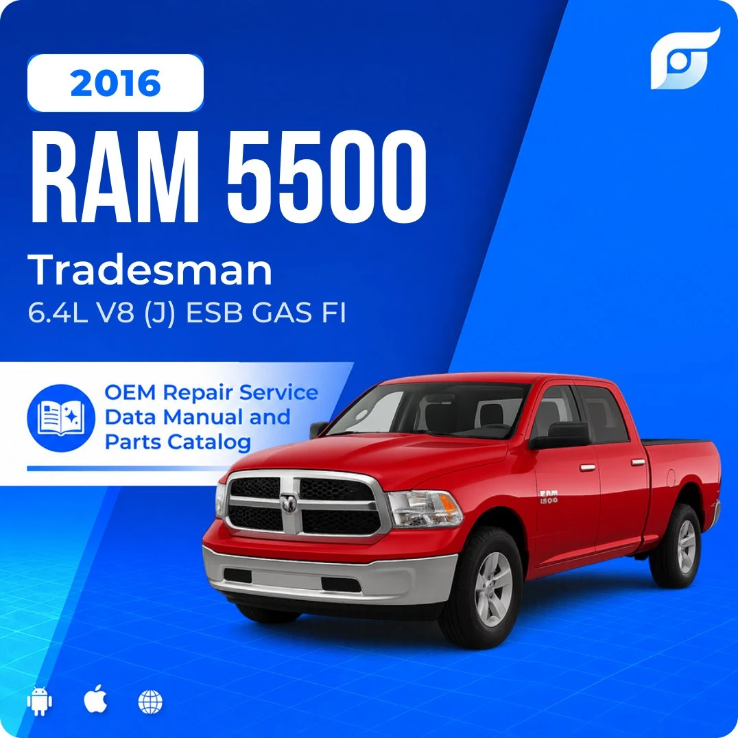 2016 Ram 5500 Tradesman - OEM Repair Service Manual