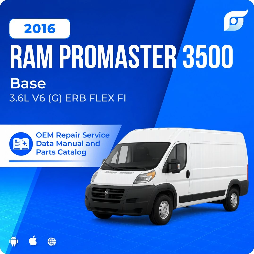 2016 Ram ProMaster 3500 Base - OEM Repair Service Manual
