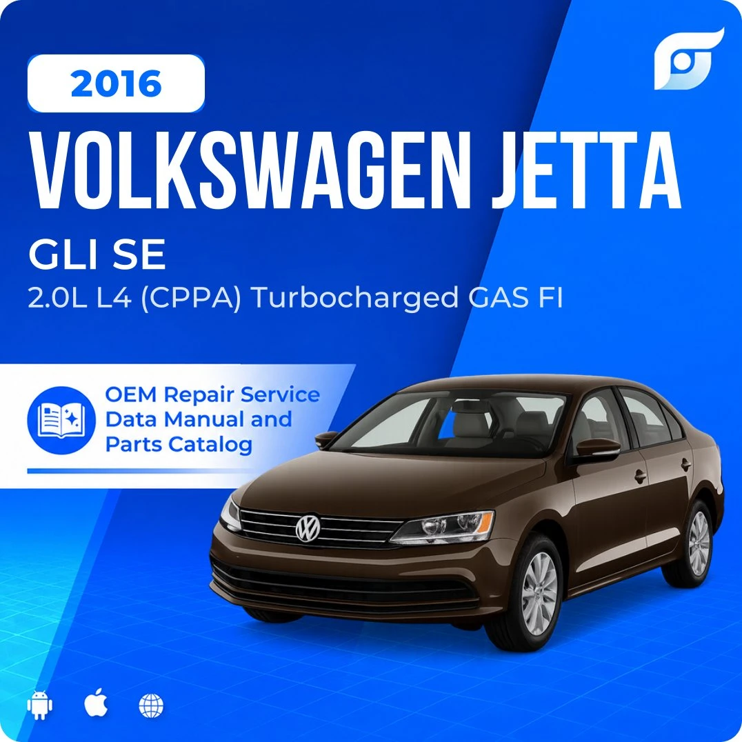 2016 Volkswagen Jetta GLI SE - OEM Repair Service Manual