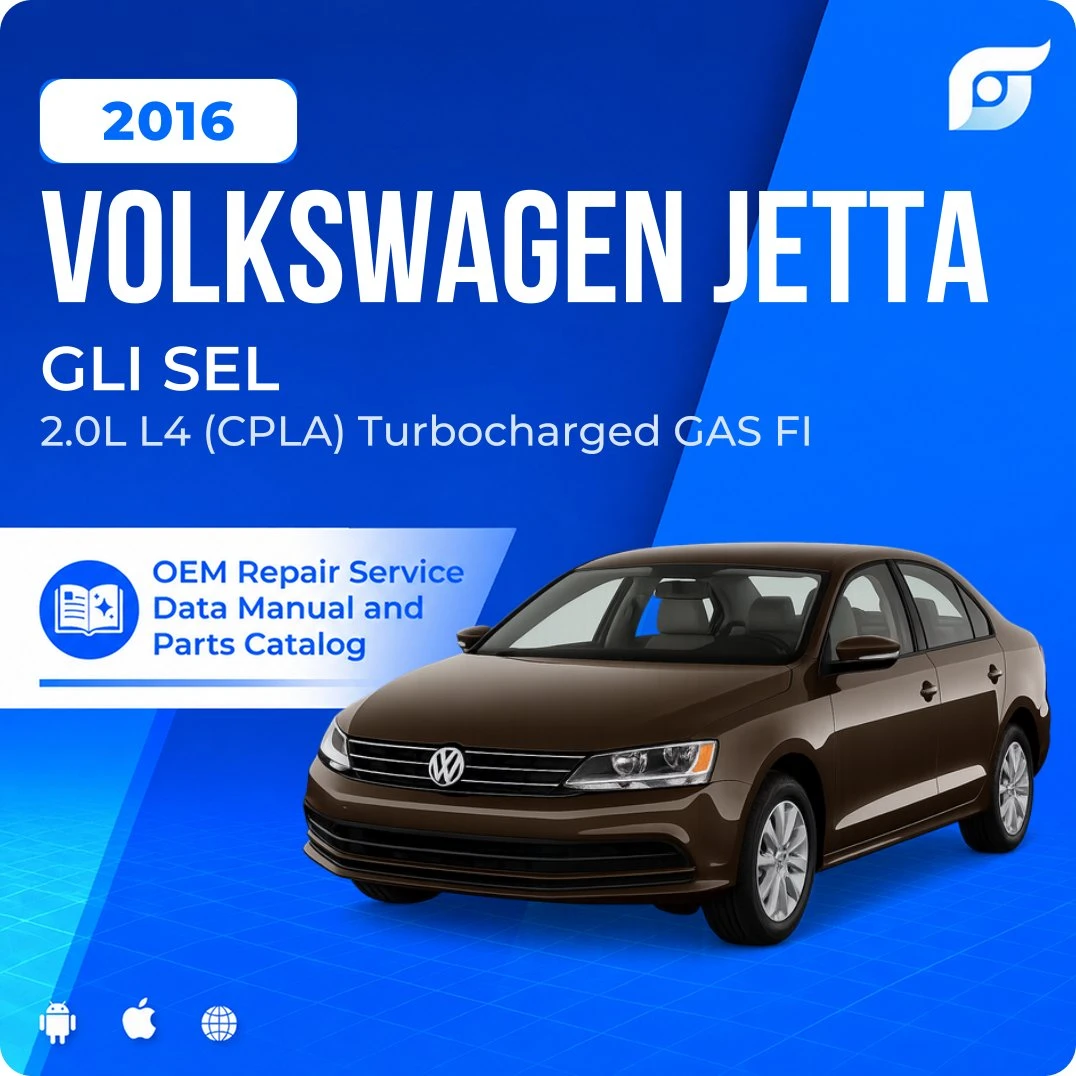 2016 Volkswagen Jetta GLI SEL - OEM Repair Service Manual